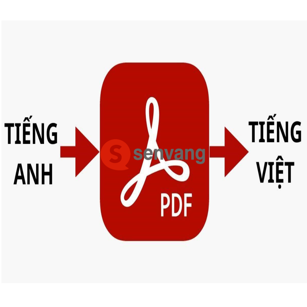 Dịch File PDF tiếng Anh sang tiếng Việt các tài liệu chuyên ngành