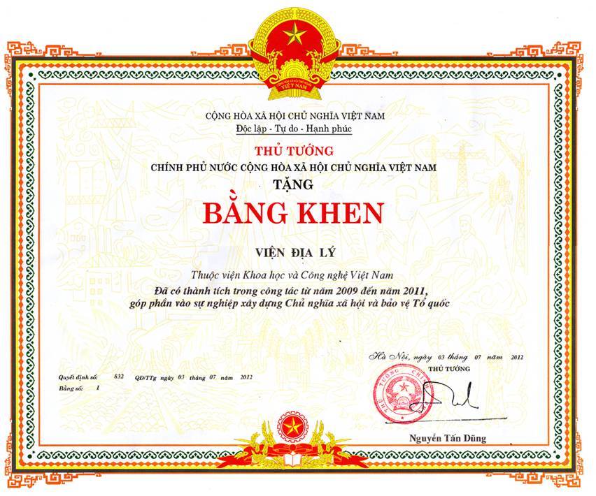 Dịch thuật bằng khen