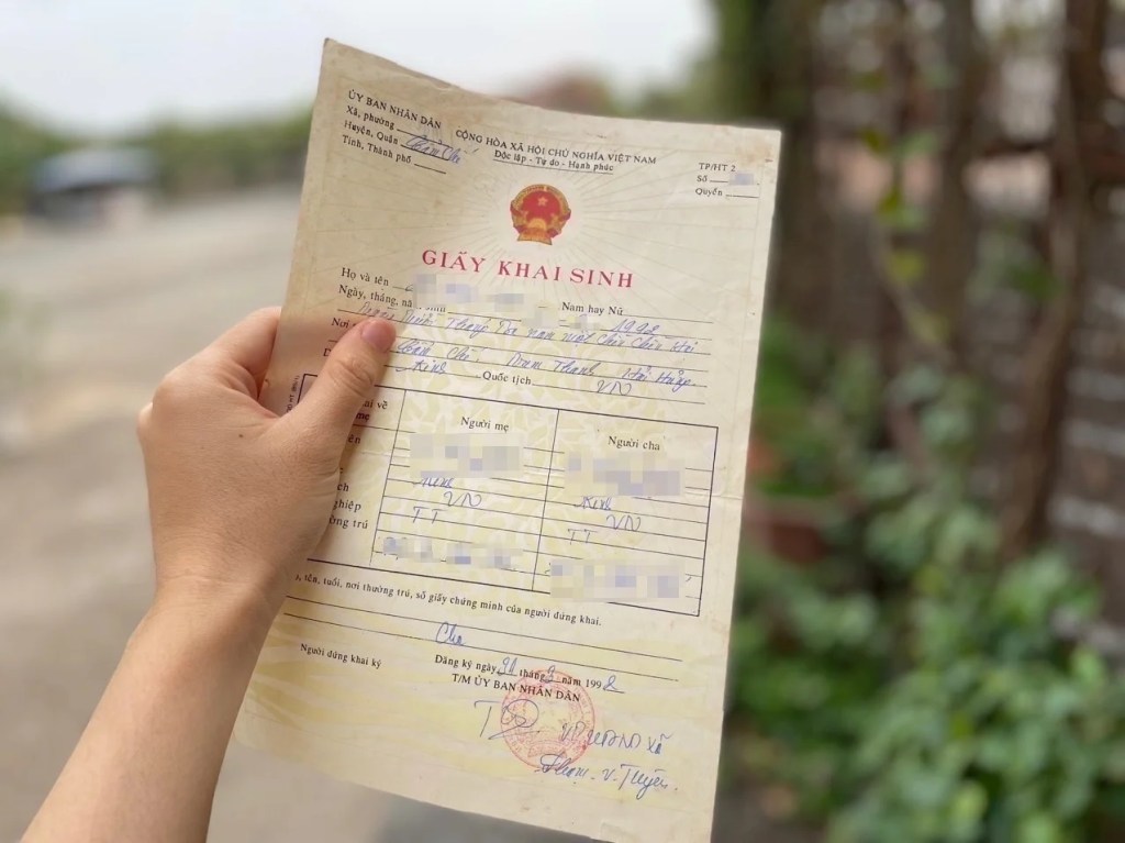 Những lưu ý khi dịch thuật giấy khai sinh