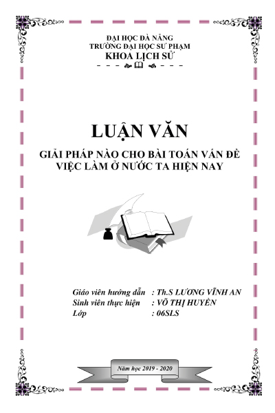 Các bước dịch thuật luận văn