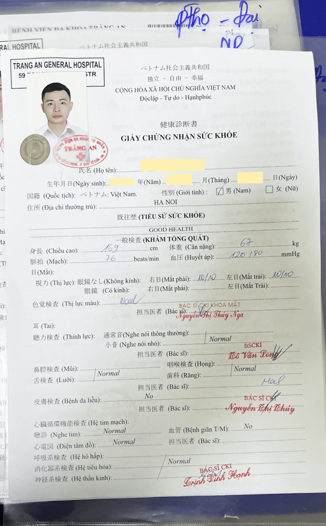 Dịch thuật giấy khám sức khỏe cần lưu ý những gì?